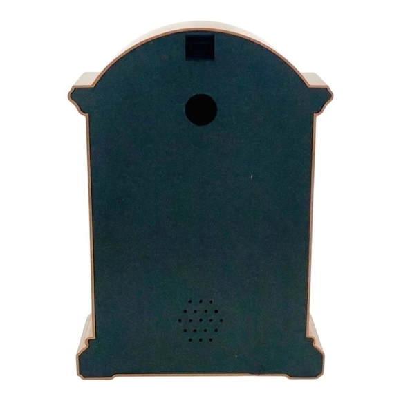 NIB Vintage Look Grandmother Floral Pattern Farmhouse Quartz Clock Table Clock - Picture 4 of 6